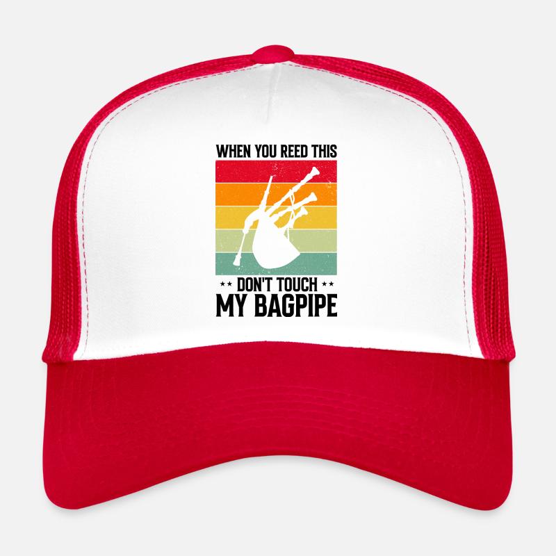 Conception de cornemuse pour Scotland Pride et cornemuse Casquette trucker 