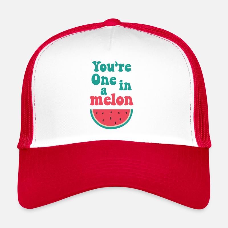 Du bist eins in einer Melone Trucker Cap