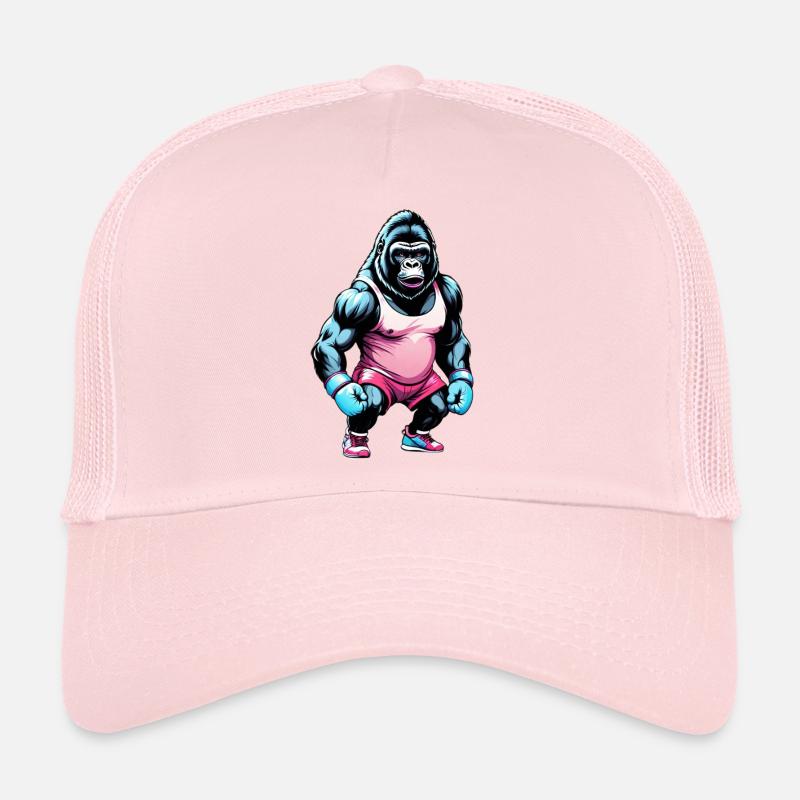 Gorille Boxeur Boxe Casquette trucker 
