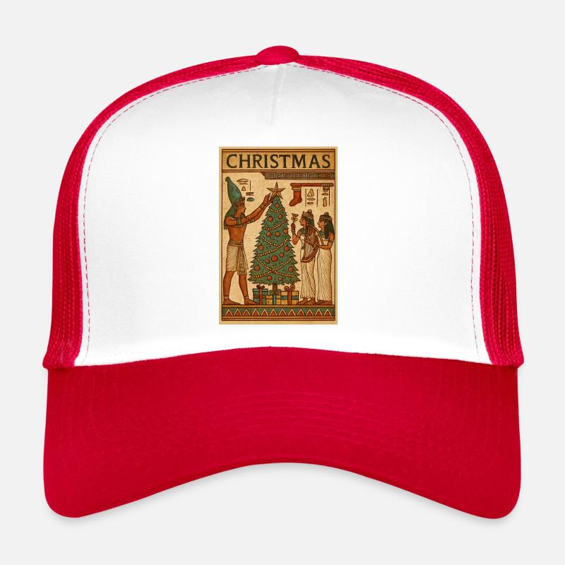 Scène de Noël de l’Égypte ancienne Casquette trucker 