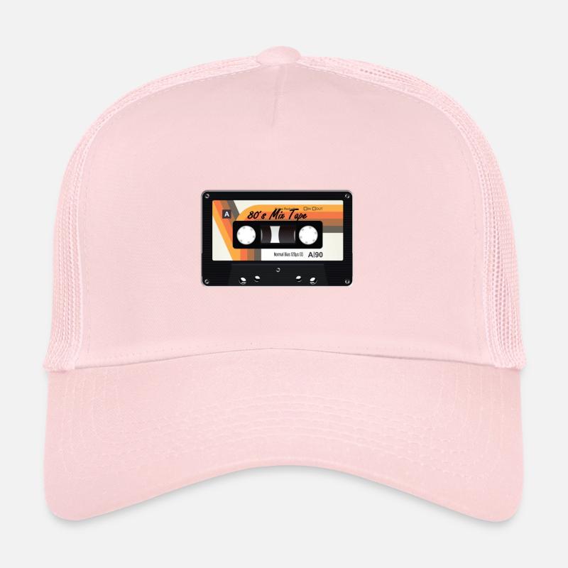 Kasette Retro 80er + 90er jahre Trucker Cap