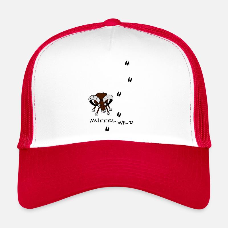 Mufflon mit Spuren Trucker Cap