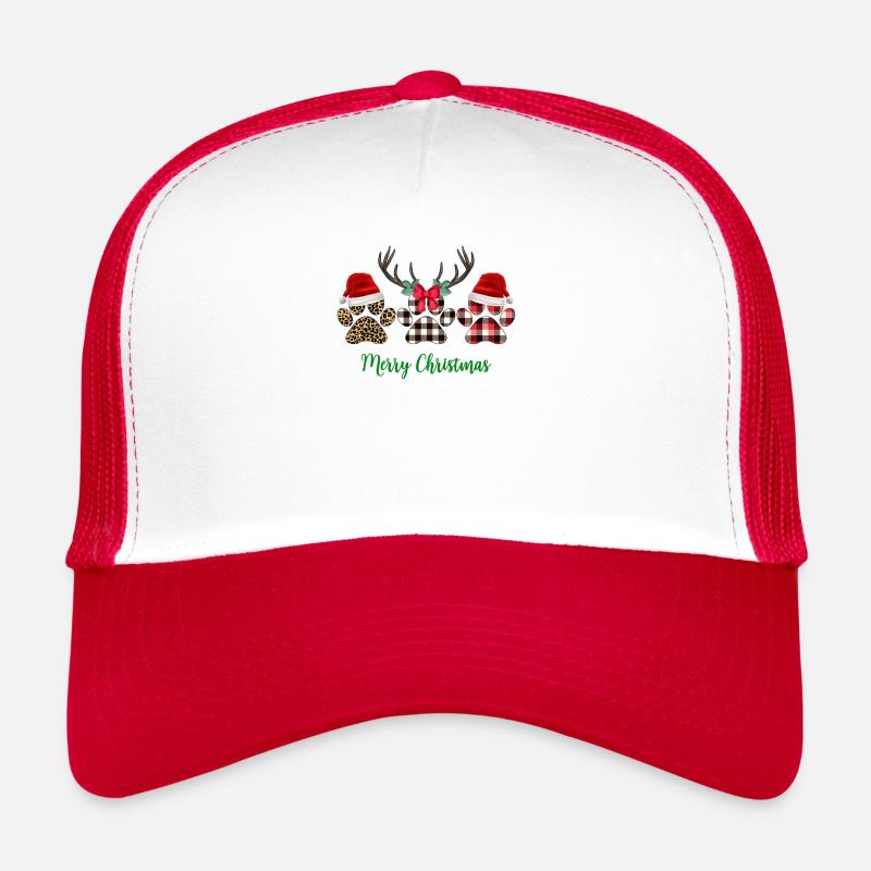 Frohe Weihnachtspfote Trucker Cap