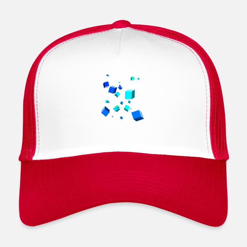 Cubes 3D Casquette trucker 