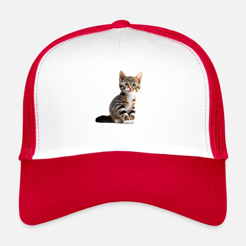 Mignon jeune chat Casquette trucker 