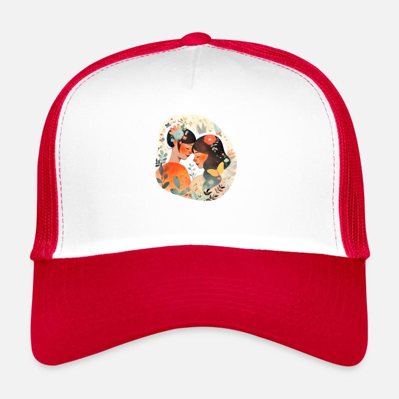 Verliebtes Paar Trucker Cap