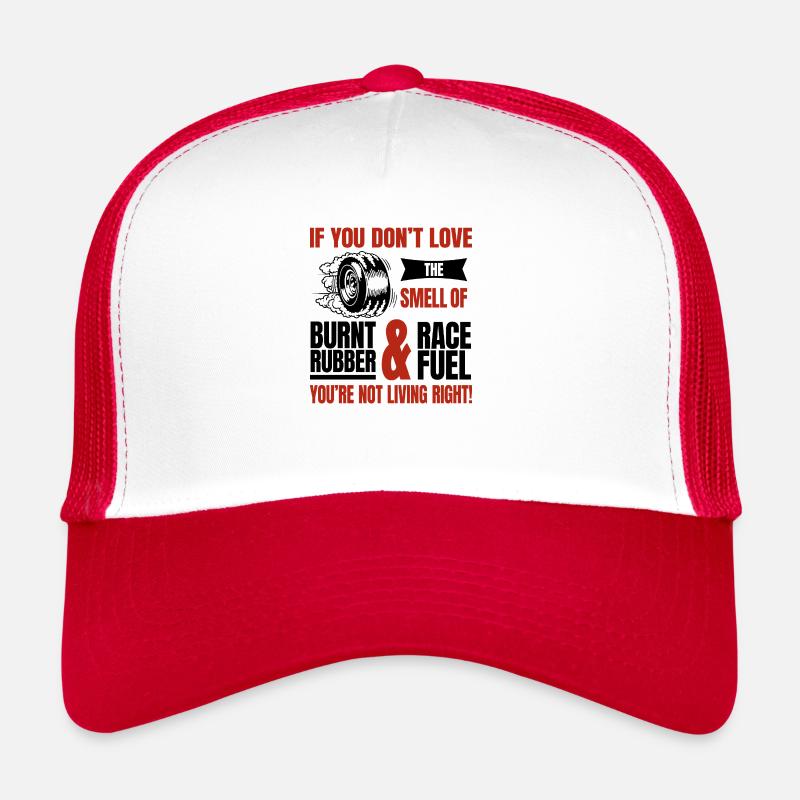 Burnt Rubber Race Fuel Trucker Cap