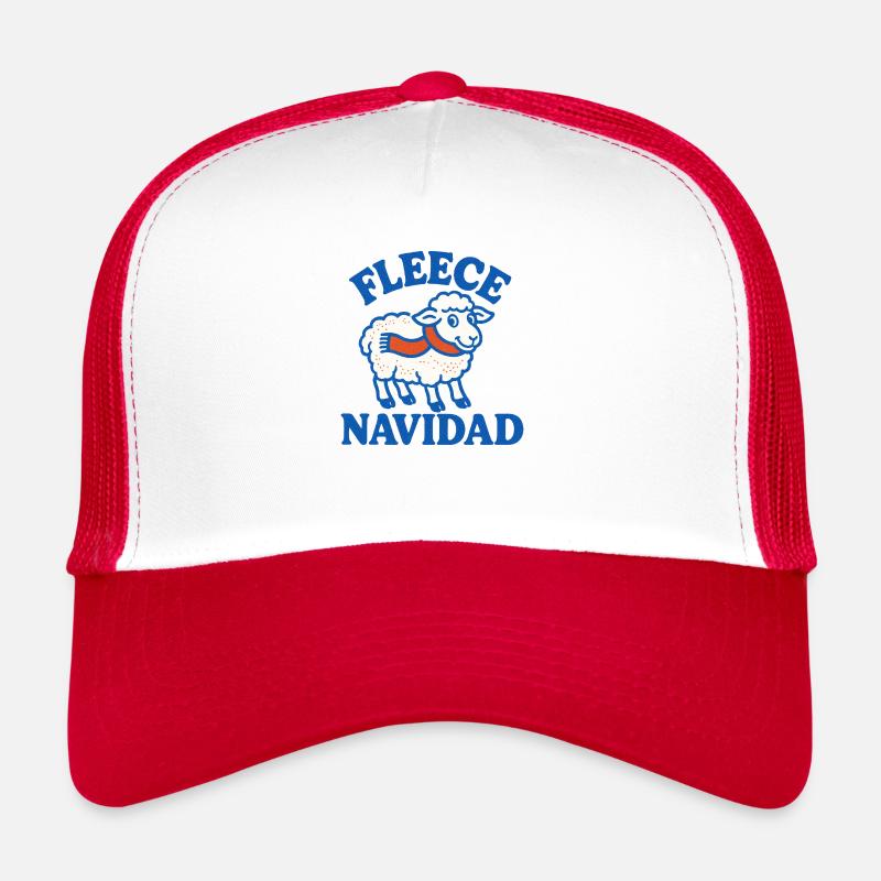 Fleece Navidad Trucker Cap