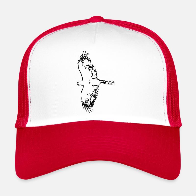 Vogel Raubvogel Adler Tier Vögel Tiere Falke 4 Trucker Cap
