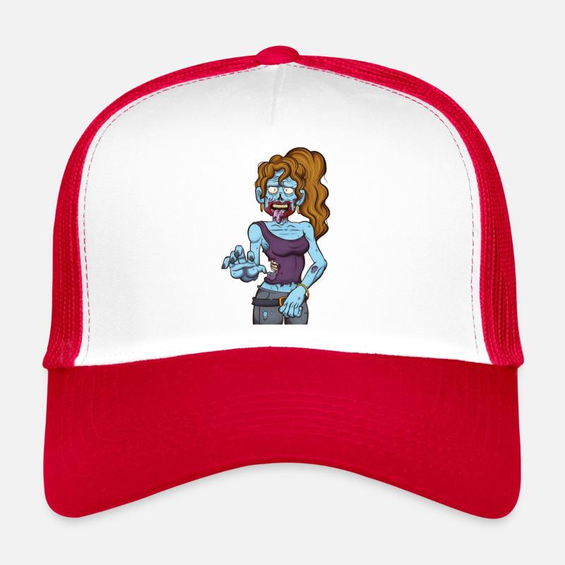 Zombie féminin Casquette trucker 