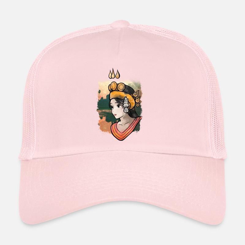 Cambodge Tradition Danse Khmer Apsara I Cadeau Casquette trucker 