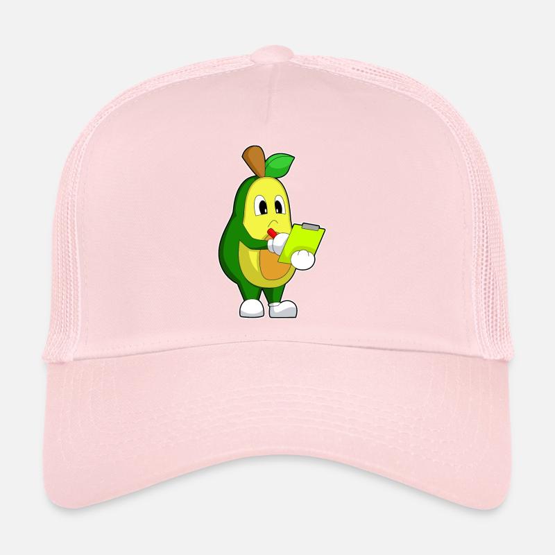 Avocado Secretary Sticky Notes Trucker Cap