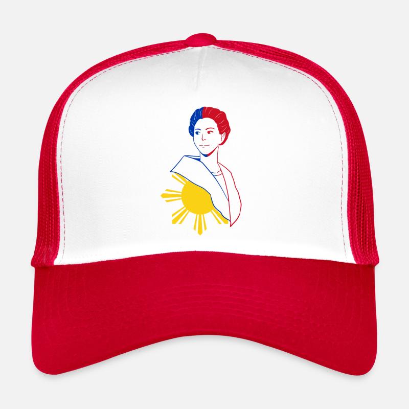 Philippinen Filipina Flagge Dalagang I Geschenk Trucker Cap