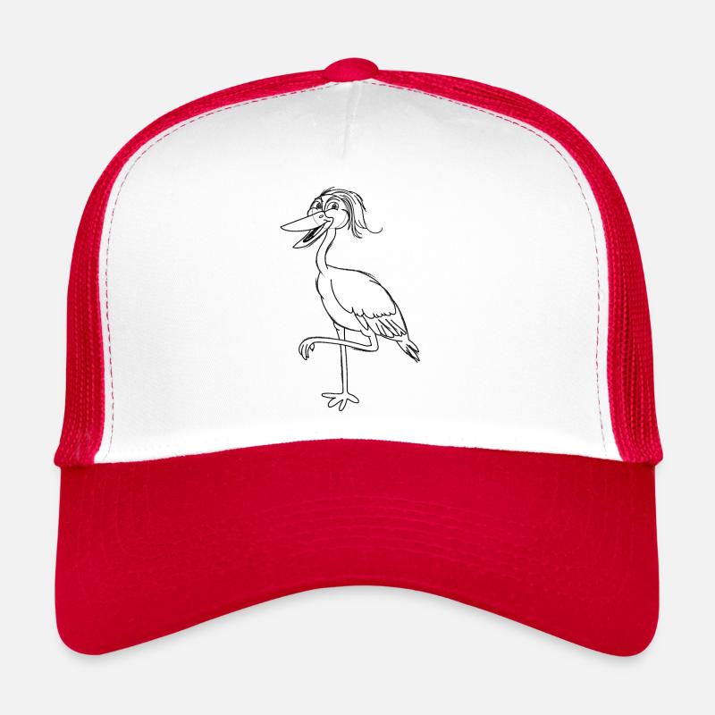 Common crane Trucker Cap