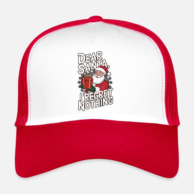 pere noel, je ne regrette rien Casquette trucker 