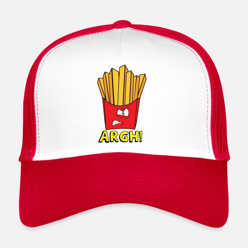 Frites en colère Casquette trucker 