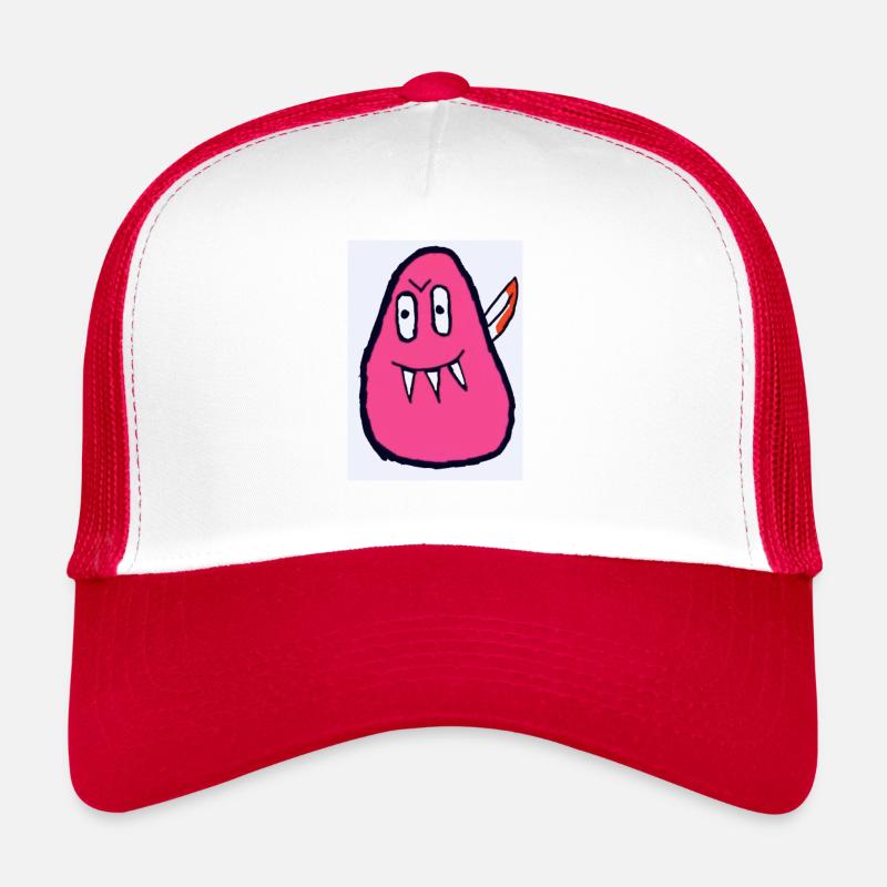 Barbapapa - Trucker Cap - Weiß/Rot