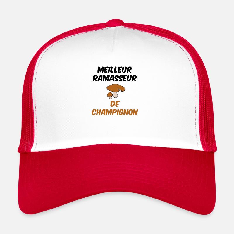 sweat champignon, automne, ramasseur, chasseur Casquette trucker 
