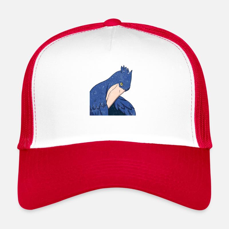 Shoebill Bird Ornithologist Forest I Gift Trucker Cap