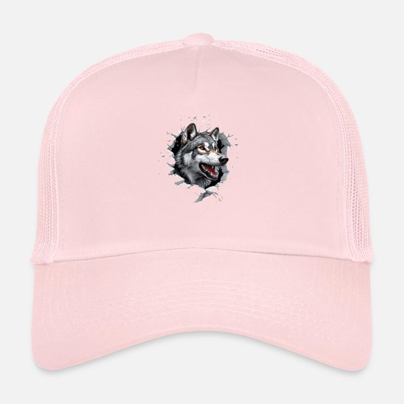 Drôle de chien-loup Casquette trucker 