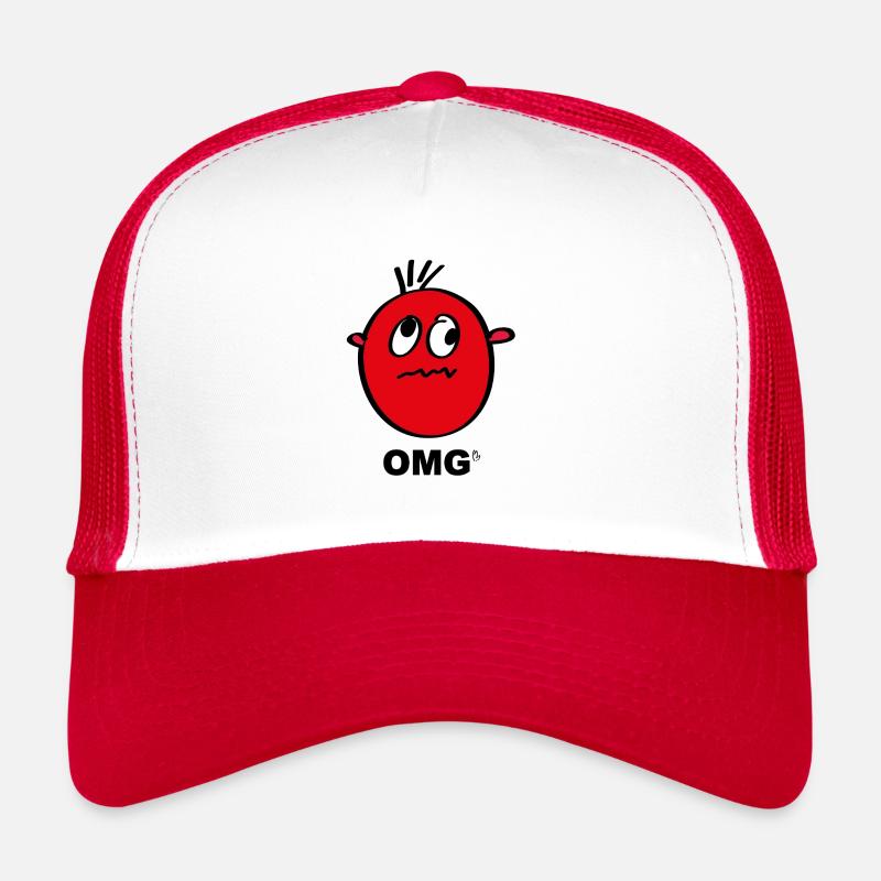 omg smilie Casquette trucker 