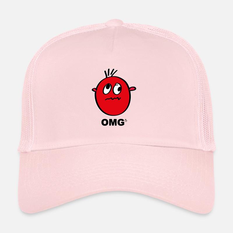 omg smilie Casquette trucker 