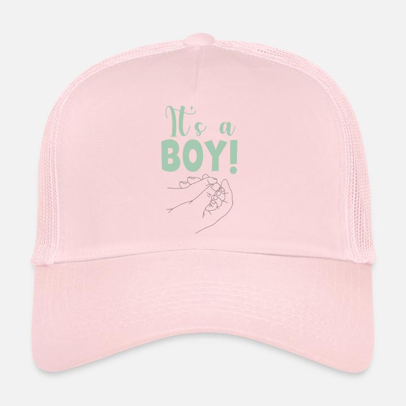 IT S A LITTLE BOY BABY GESCHENK IDEE Trucker Cap