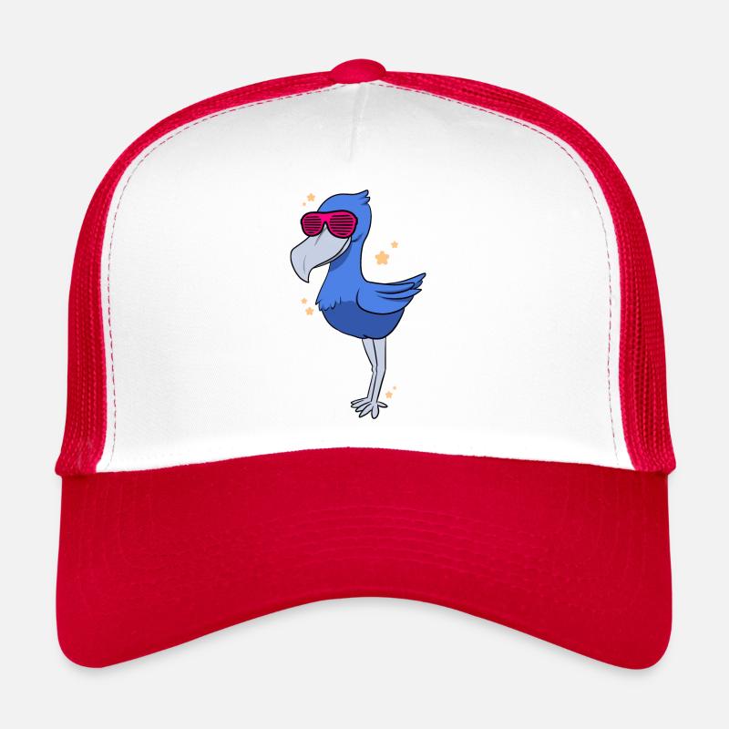 Shoebill Bird Ornithologist Forest I Gift Trucker Cap
