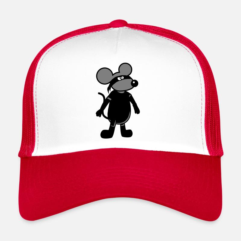 Souris Méchant Voleur Ninja Raid Voleur Cambrioleur Casquette trucker 