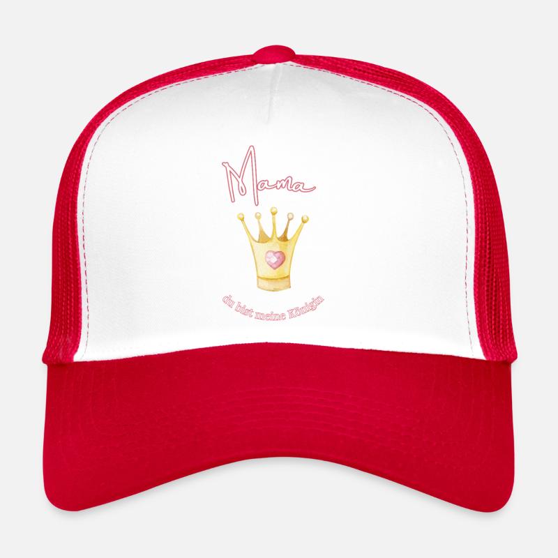 Maman - ma reine. Casquette trucker 