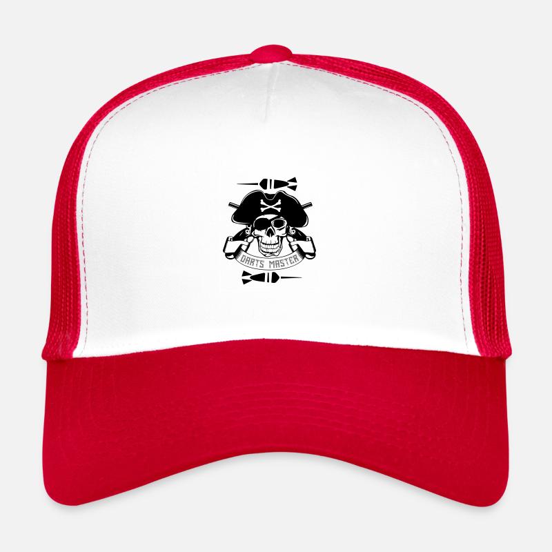 Pirate maître fléchettes Casquette trucker 
