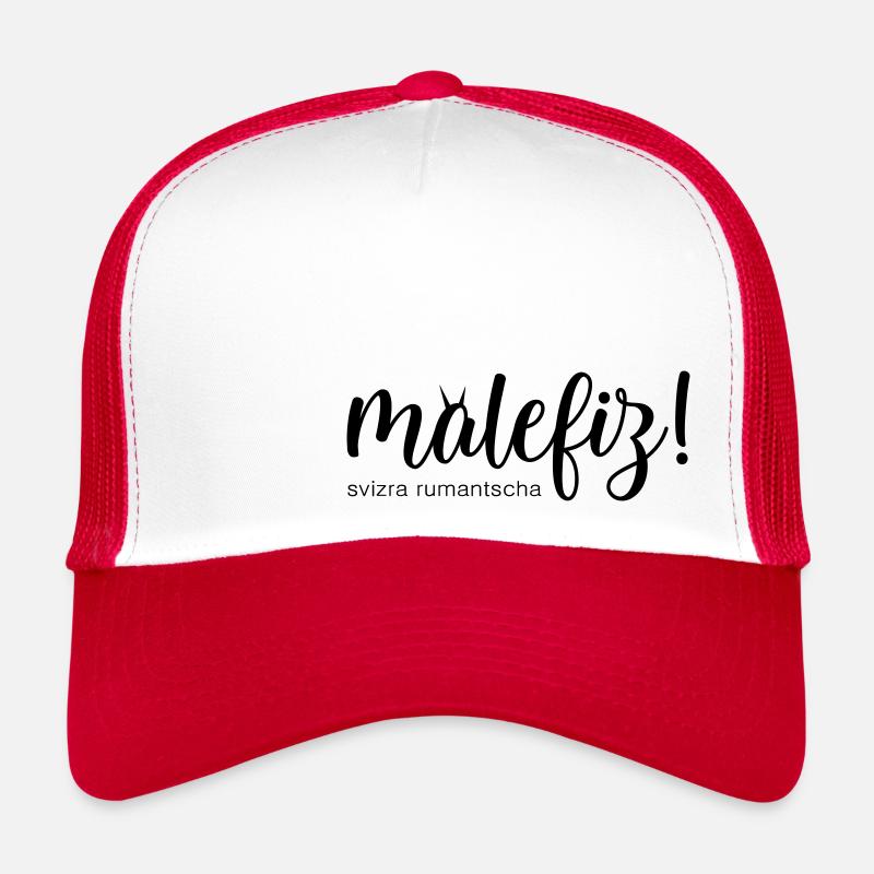 malefiz - Schlimmer Finger - Trucker Cap - Weiß/Rot