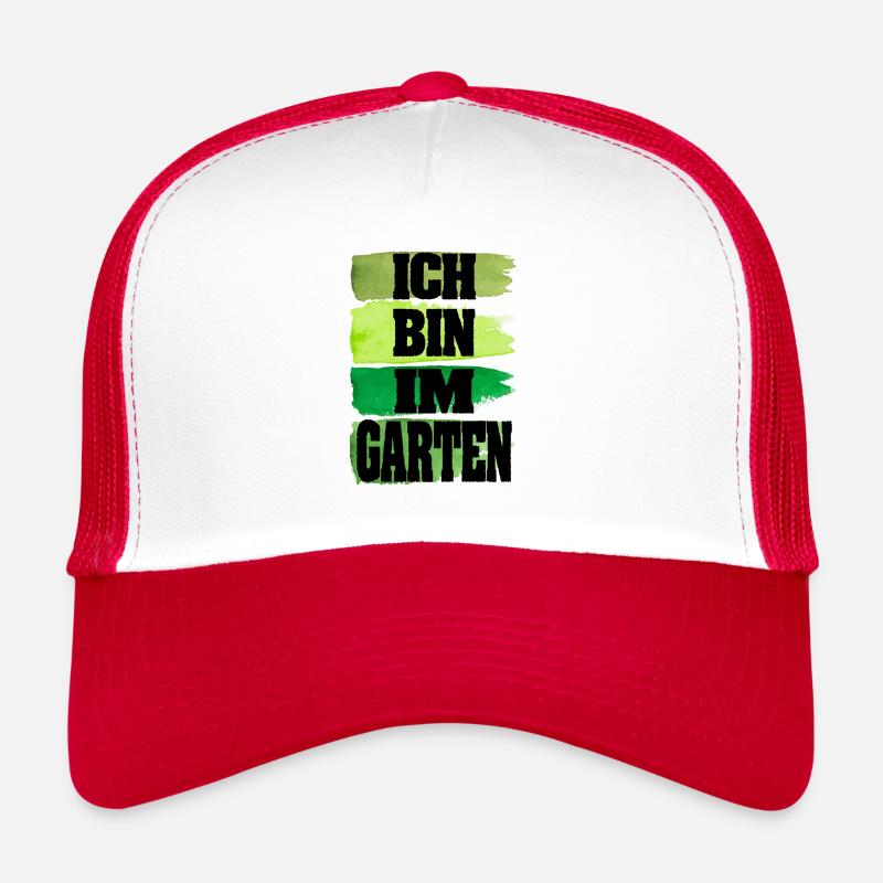 ich bin im garten Trucker Cap
