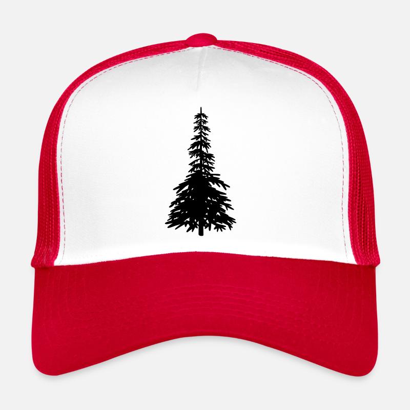 Christmas tree Trucker Cap