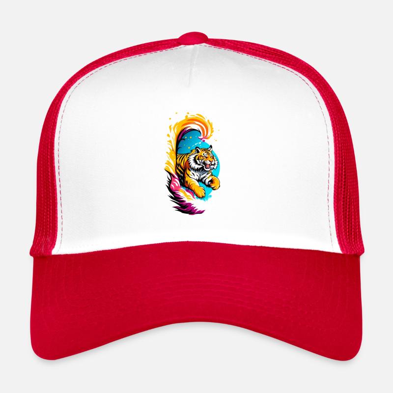 Tiger Sprung Trucker Cap