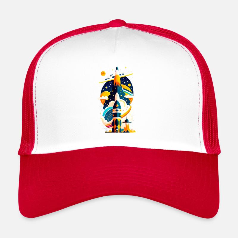 Espace fusée Casquette trucker 