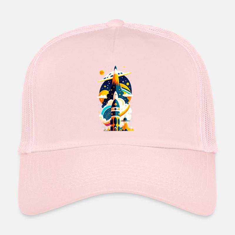 Espace fusée Casquette trucker 