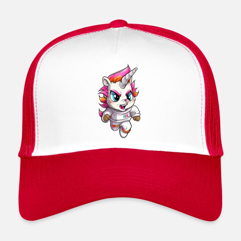 Grim Unicorn Design - Mystical Magic Trucker Cap