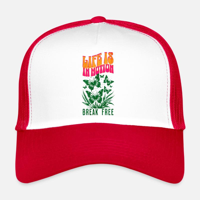 Life is in Motion Break Free Trucker Cap