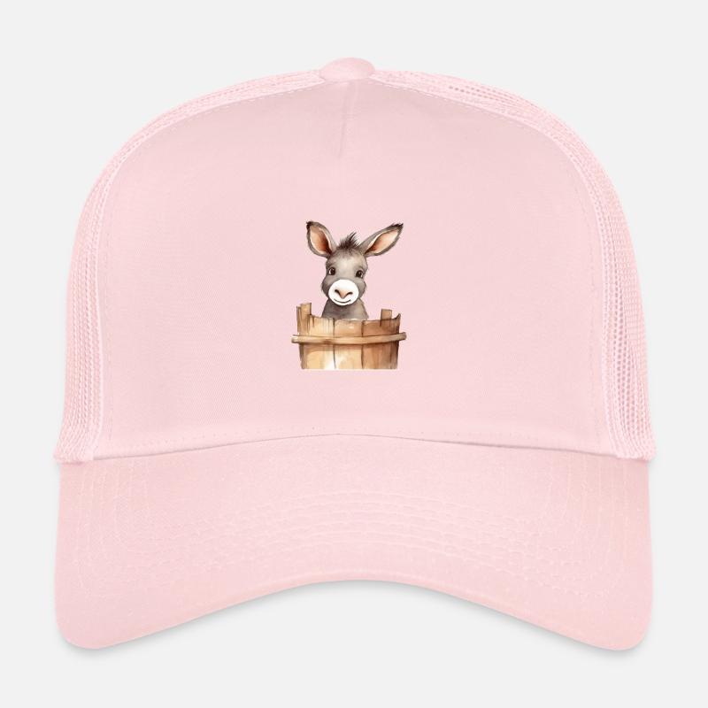 Âne mignon pour la classe d’âne à l’école primaire Casquette trucker 