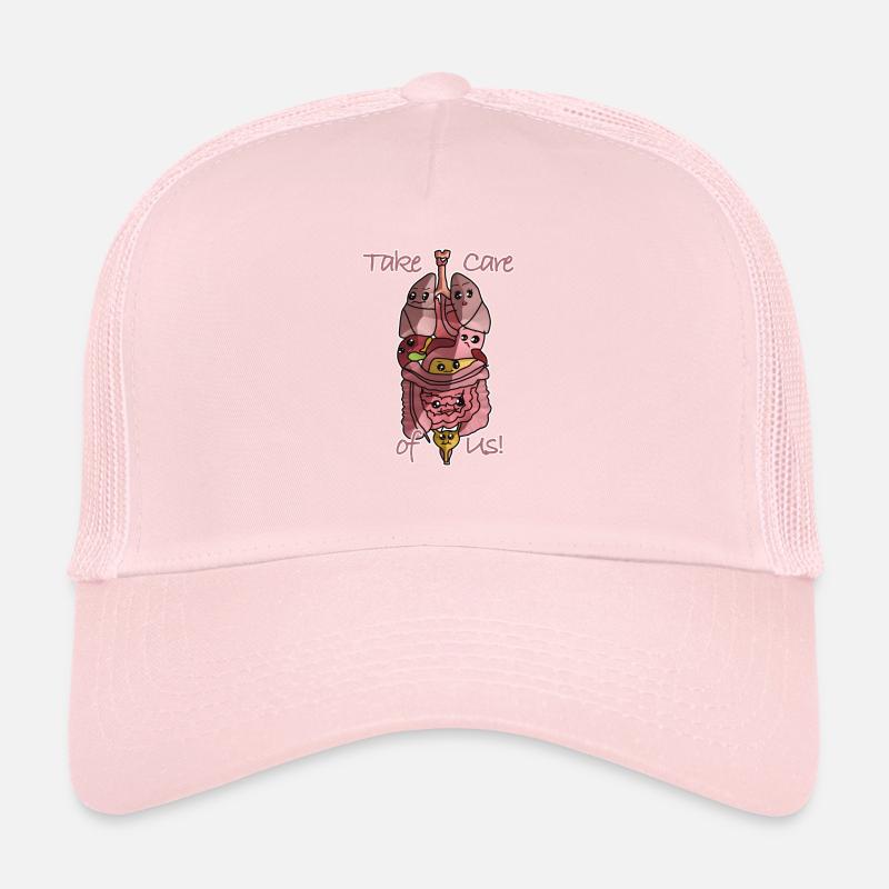Anatomie organes Casquette trucker 