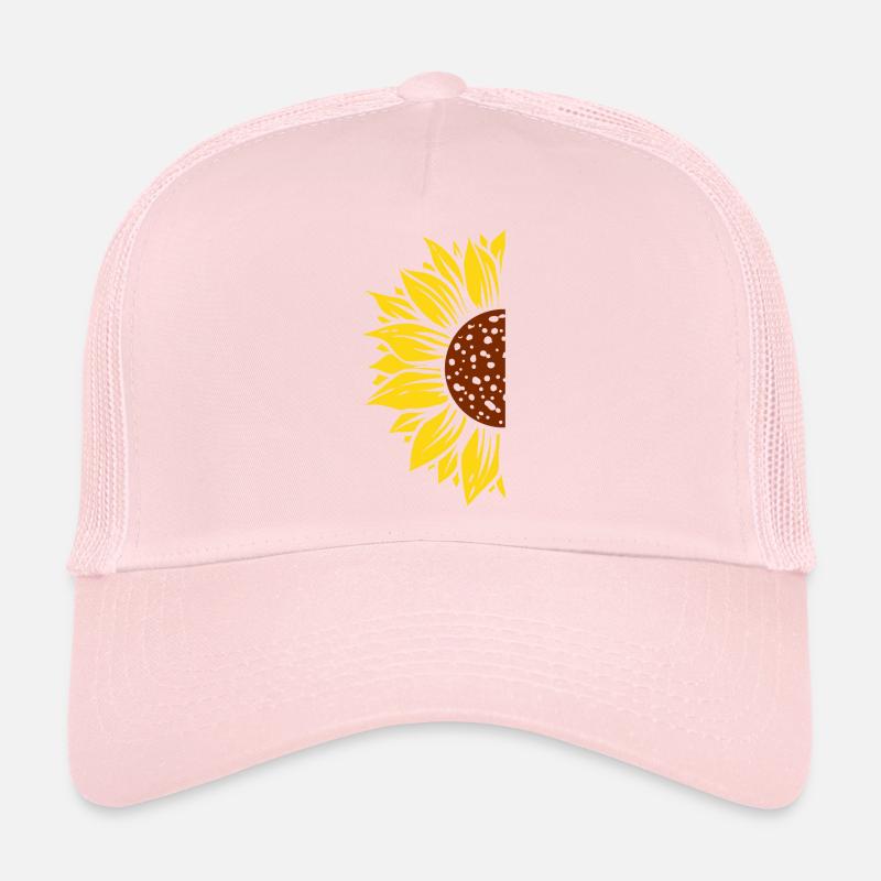 Halbe Sonnenblume Trucker Cap