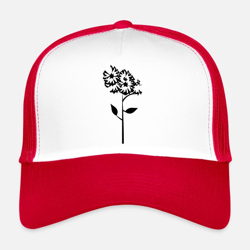 Blume mit Stiel Trucker Cap
