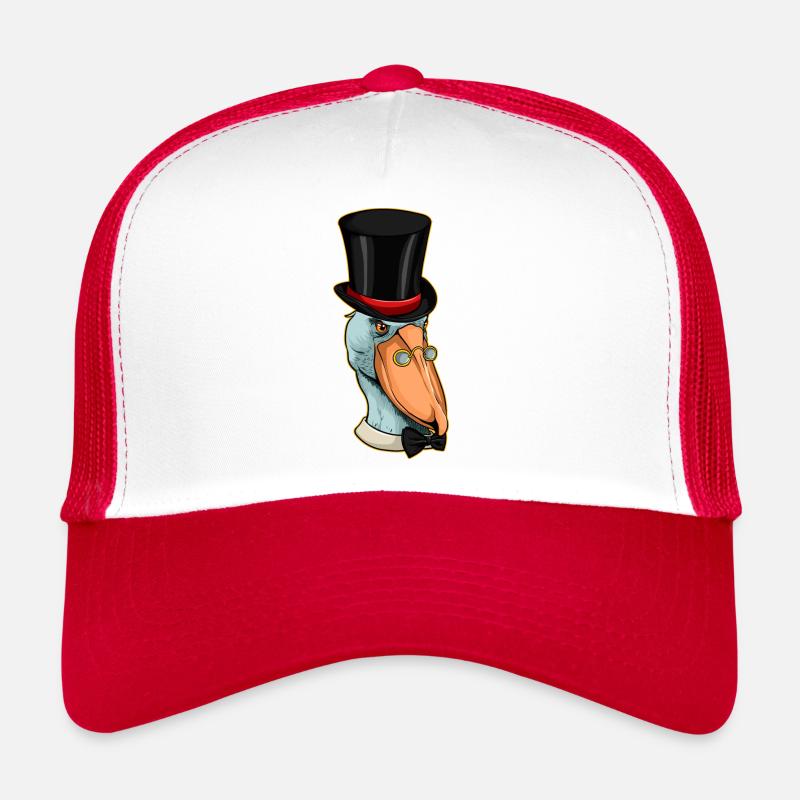 Shoebill Bird Ornithologist Forest I Gift Trucker Cap