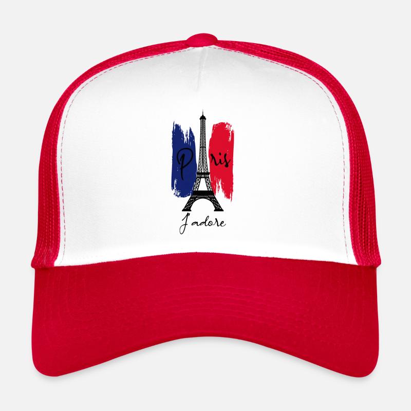 Paris Ich liebe es Trucker Cap