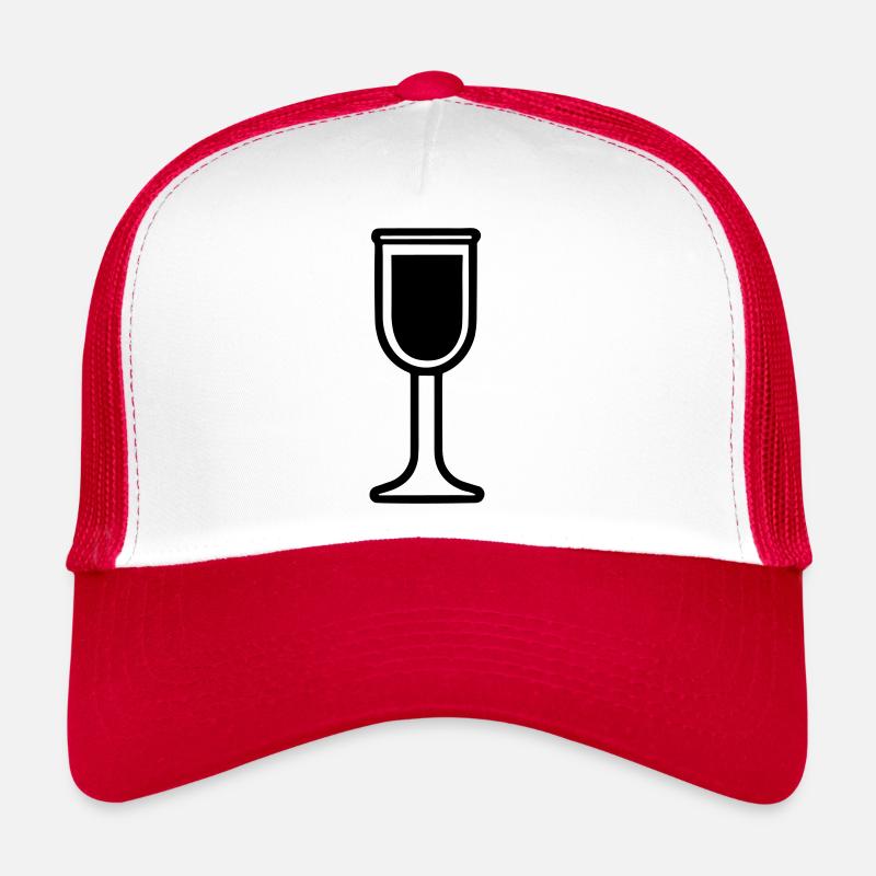 Einfaches Trinkglas Trucker Cap