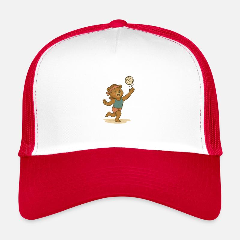 Beach volleyball - Bear Trucker Cap