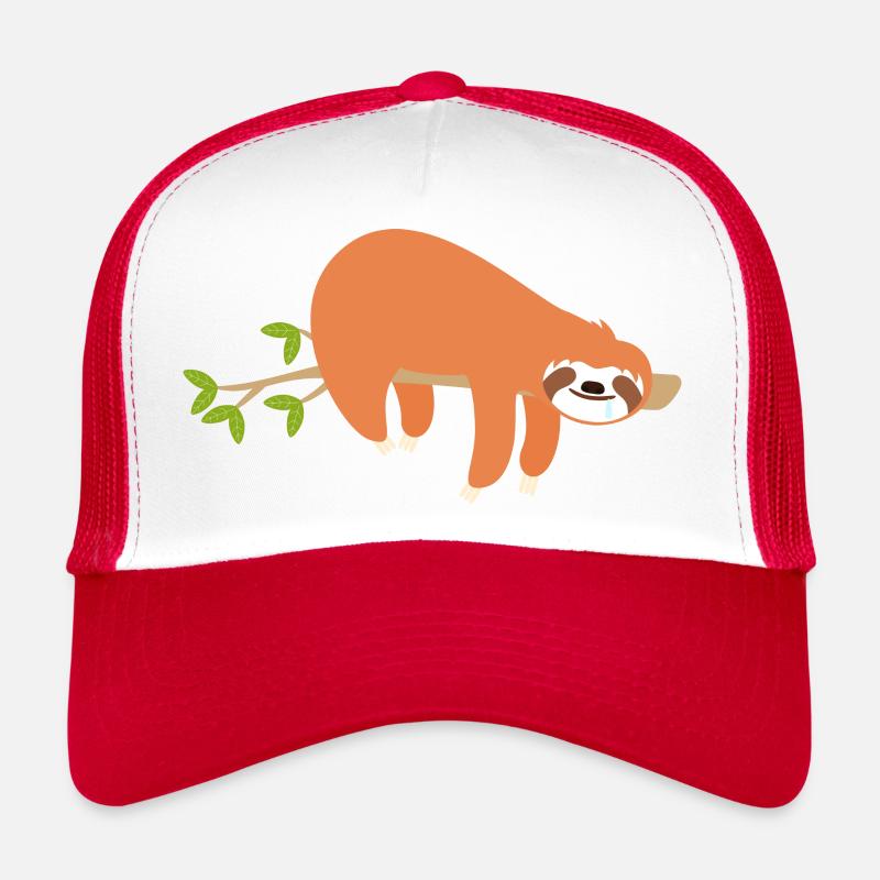 Sleeping Sloth Trucker Cap