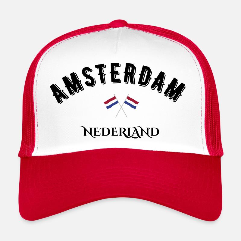 Amsterdam Nederland Trucker Cap