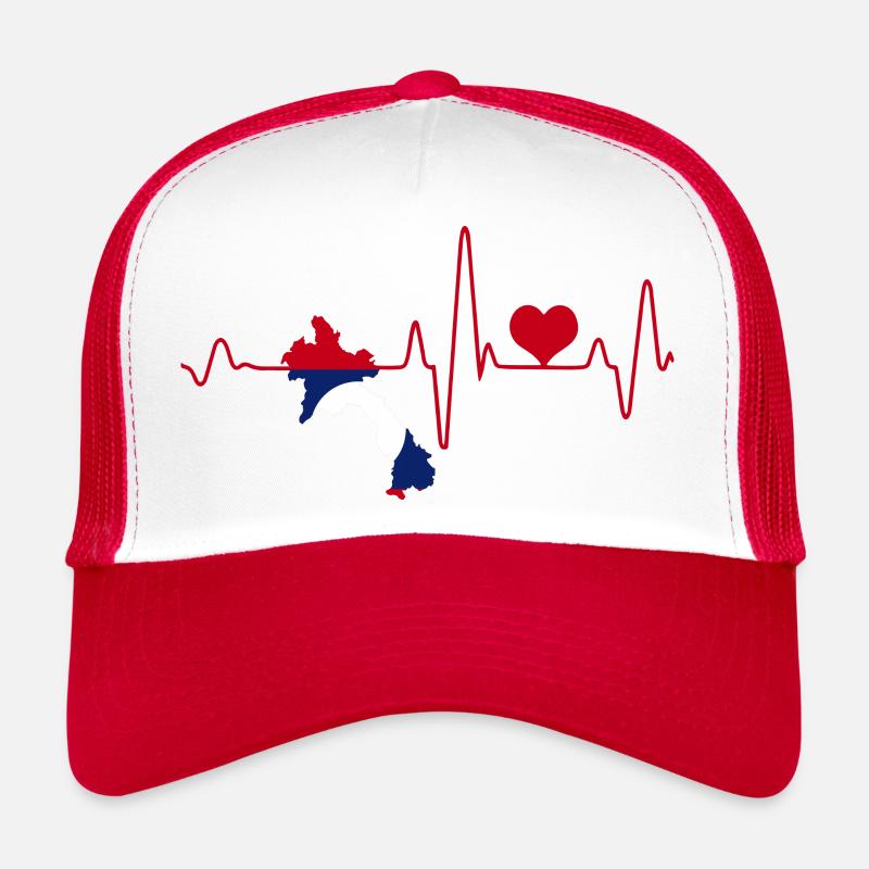 Laos Lao Laotian Flag Elephant Lao I Gift Trucker Cap